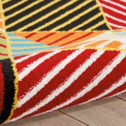 Alternative view of Nourison Oakdale OKD02 Black Multicolor Area Rug