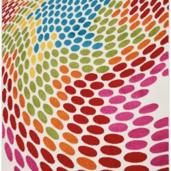 Nourison Oakdale OKD03 White/Multicolor Area Rug