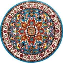 Nourison Oakdale OKD06 Blue Area Rug
