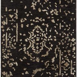 Nourison Opaline OPA03 Midnight/Silver Area Rug