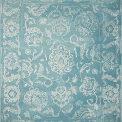 Nourison Opaline OPA12 Aqua Area Rug