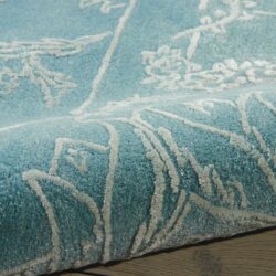 Alternative view of Nourison Opaline OPA12 Aqua Area Rug