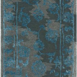 Nourison Opaline OPA12 Charcoal Blue Area Rug