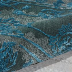 Alternative view of Nourison Opaline OPA12 Charcoal Blue Area Rug
