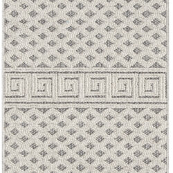 Nourison Paxton PAX05 Ivory/Slate Area Rug