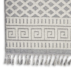 Alternative view of Nourison Paxton PAX05 Ivory/Slate Area Rug