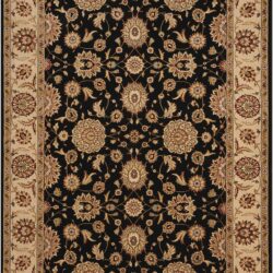 Nourison Persian Crown PC002 Black Area Rug