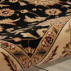 Alternative view of Nourison Persian Crown PC002 Black Area Rug