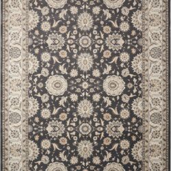 Nourison Persian Crown PC002 Charcoal Ivory Area Rug