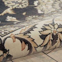 Alternative view of Nourison Persian Crown PC002 Charcoal Ivory Area Rug