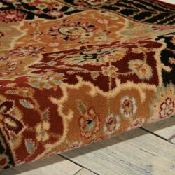 Alternative view of Nourison Persian Crown PC004 Black Area Rug