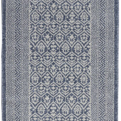 Nourison Palermo PMR01 Blue Grey Area Rug