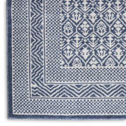 Alternative view of Nourison Palermo PMR01 Blue Grey Area Rug