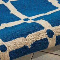 Alternative view of Nourison Portico POR01 Navy Area Rug