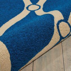 Alternative view of Nourison Portico POR02 Navy Area Rug
