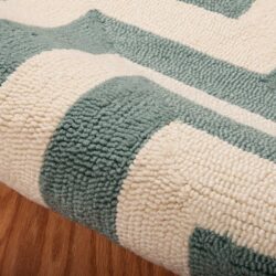 Alternative view of Nourison Portico POR03 Light Green Area Rug
