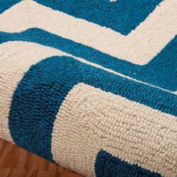 Alternative view of Nourison Portico POR03 Navy Area Rug