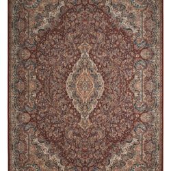 Nourison Persian Palace PPL02 Terracotta Area Rug