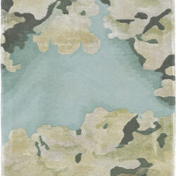 Nourison Prismatic PRS06 Aqua Area Rug