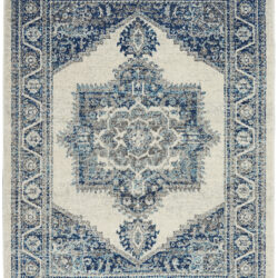 Nourison Persian Vintage PRV01 Ivory Blue Area Rug