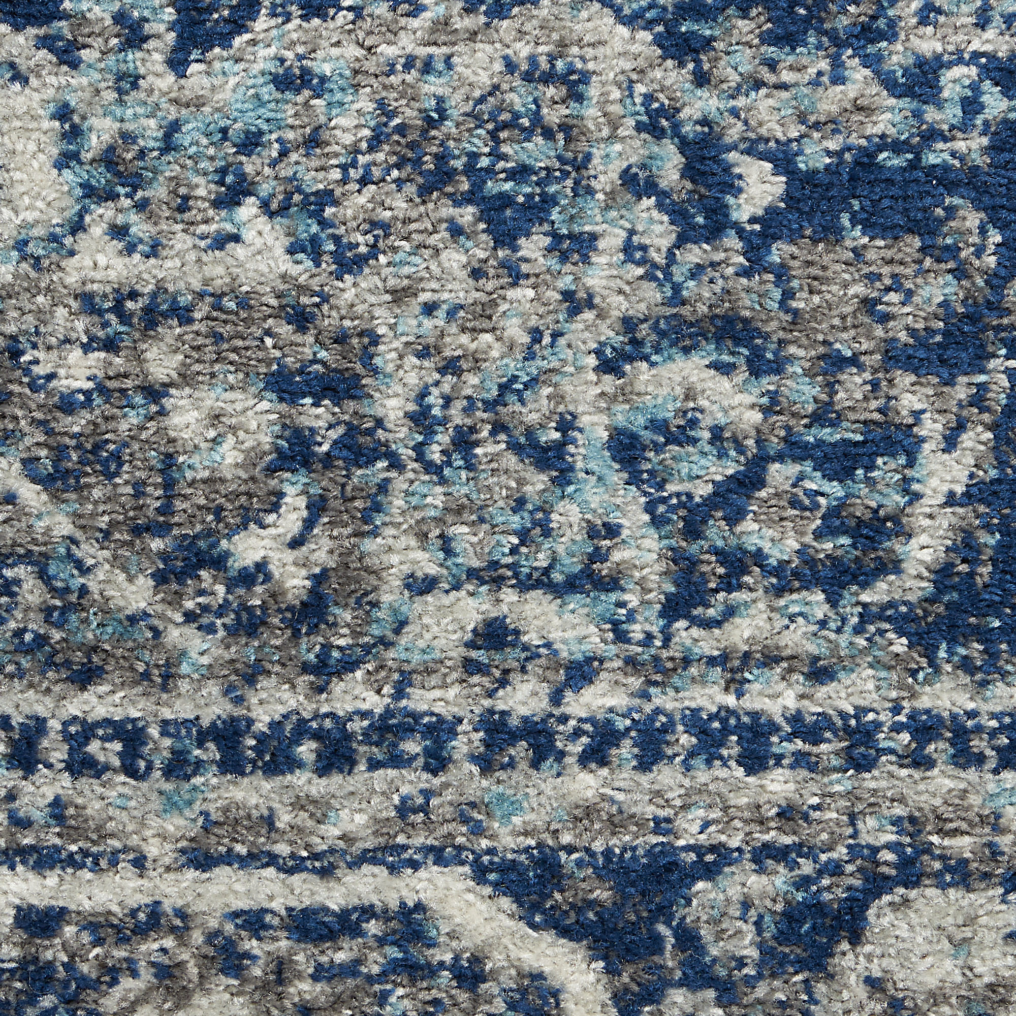 Nourison Persian Vintage PRV01 Ivory Blue Area Rug - Image 4