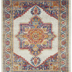 Nourison Persian Vintage PRV01 Ivory Multicolor Area Rug