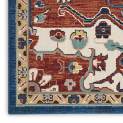 Alternative view of Nourison Parisa PSA01 Brick Ivory Area Rug