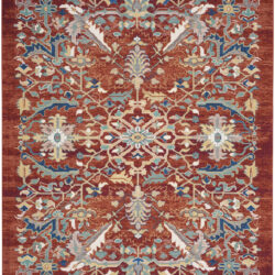 Nourison Parisa PSA02 Brick Area Rug