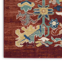 Alternative view of Nourison Parisa PSA02 Brick Area Rug