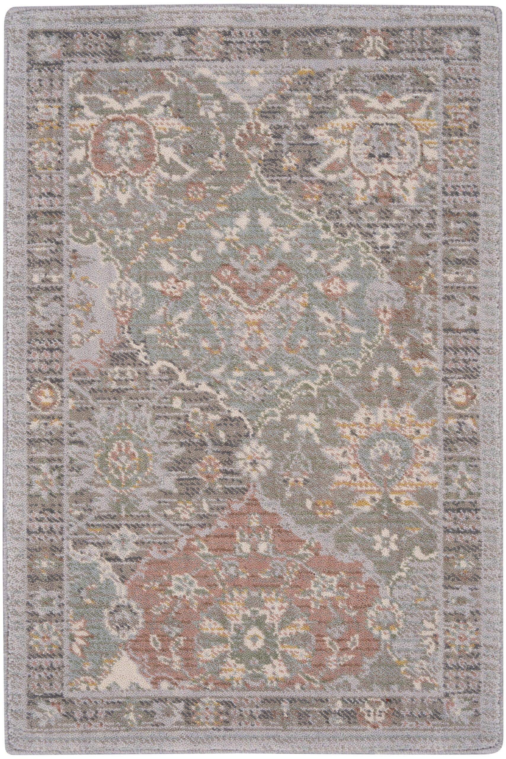 Nourison Parisa PSA05 Grey Multicolor Area Rug