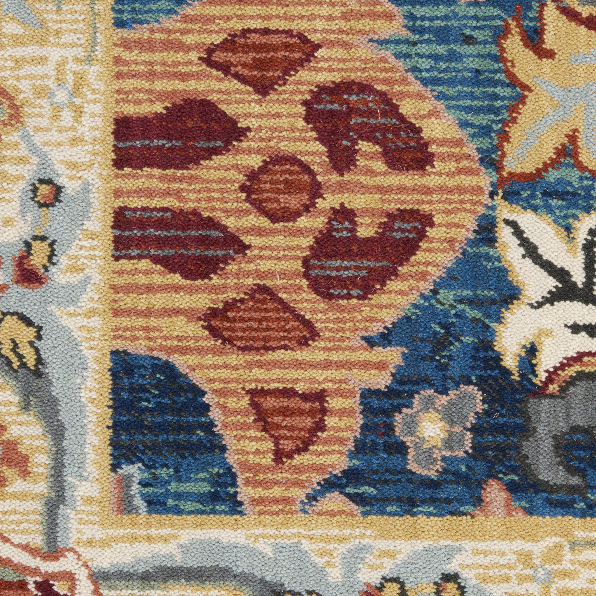 Nourison Parisa PSA06 Denim Multicolor Area Rug - Image 4