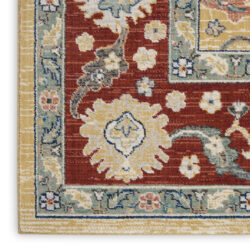 Alternative view of Nourison Parisa PSA07 Gold Brick Area Rug