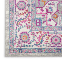 Alternative view of Nourison Passion PSN20 Light Grey Pink Area Rug