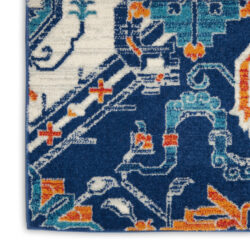 Alternative view of Nourison Passion PSN31 Blue Multicolor Area Rug