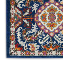 Alternative view of Nourison Passion PSN32 Blue Multicolor Area Rug