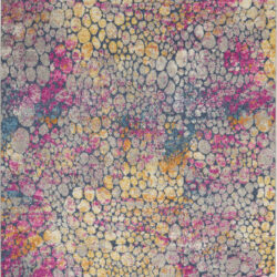 Nourison Passion PSN34 Yellow Multicolor Area Rug