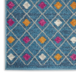 Alternative view of Nourison Passion PSN45 Blue Multicolor Area Rug