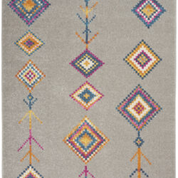 Nourison Passion PSN46 Grey Multicolor Area Rug