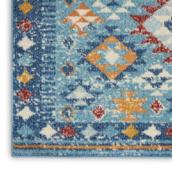 Alternative view of Nourison Passion PSN47 Blue Multicolor Area Rug