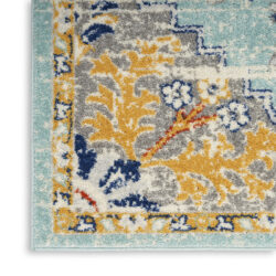 Alternative view of Nourison Passion PSN52 Aqua Multicolor Area Rug