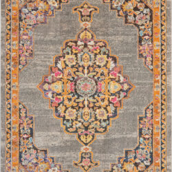 Nourison Passionate PST01 Grey Area Rug