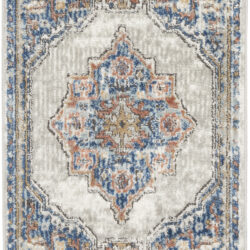 Nourison Quarry QUA12 Blue Grey Area Rug