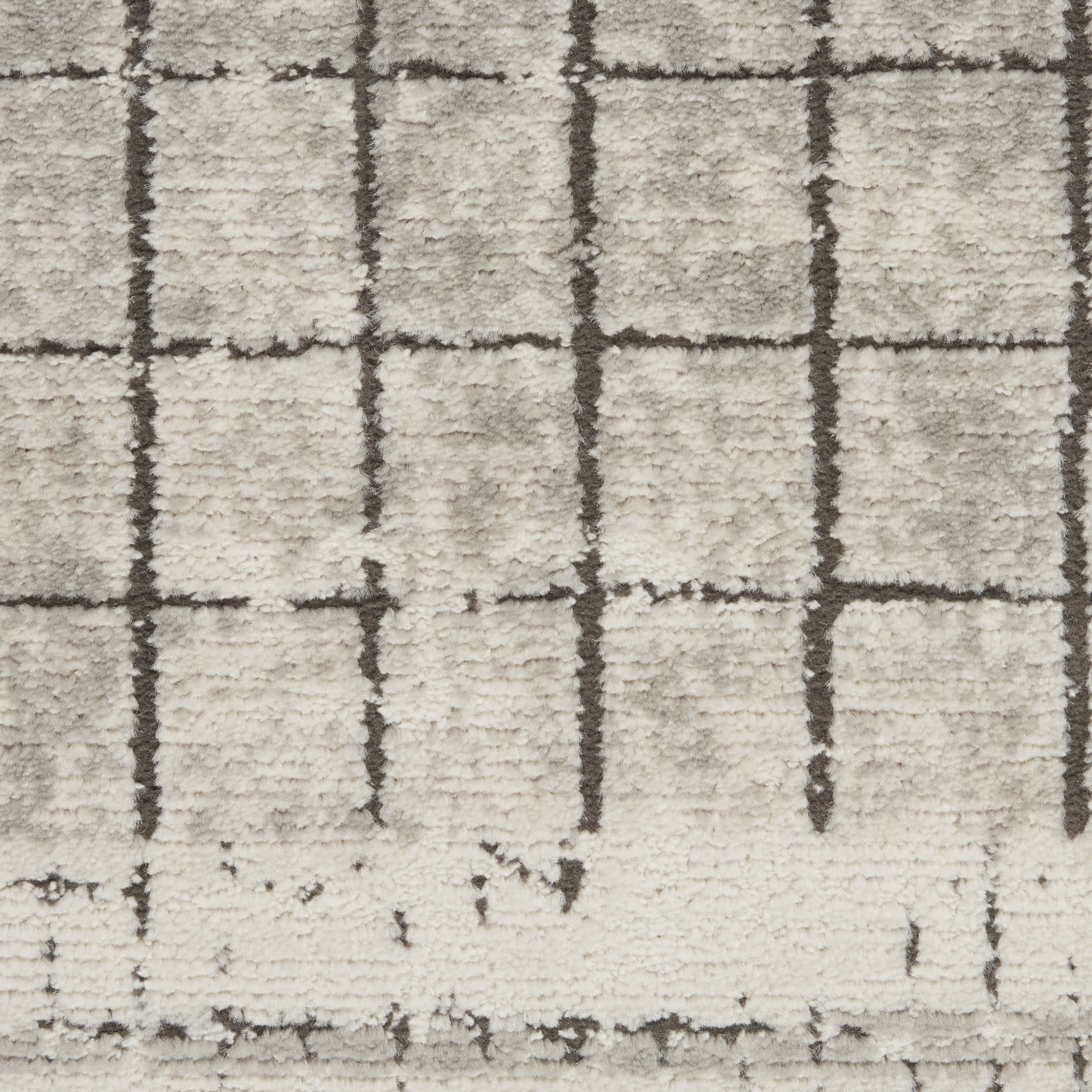 Nourison Quarry QUA13 Ivory Grey Area Rug - Image 4