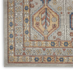 Alternative view of Nourison Quarry QUA15 Grey Multicolor Area Rug