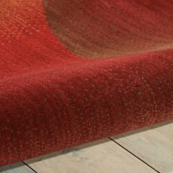 Alternative view of Nourison Radiant Arts RA04 Ruby Area Rug
