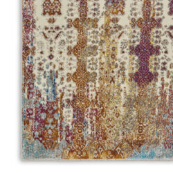 Alternative view of Nourison Radiant RAD04 Ivory Multicolor Area Rug