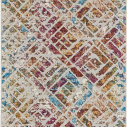 Nourison Radiant RAD09 Grey Multicolor Area Rug