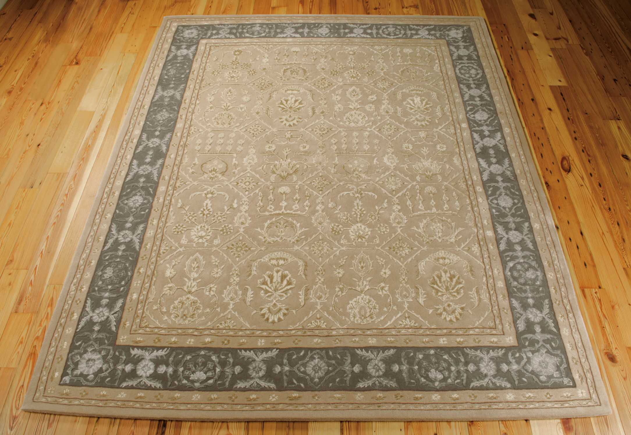 Nourison Regal REG01 Sand Area Rug - Image 2