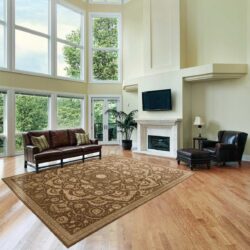 Alternative view of Nourison Regal REG02 Chocolate Area Rug
