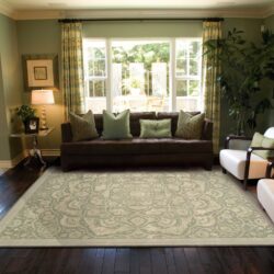 Alternative view of Nourison Regal REG02 Green Area Rug